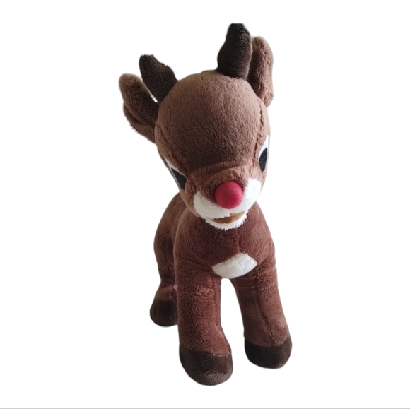Dan Dee Rudolph the Red Nosed Reindeer Plush Stuffed Animal - Picture 4 of 4